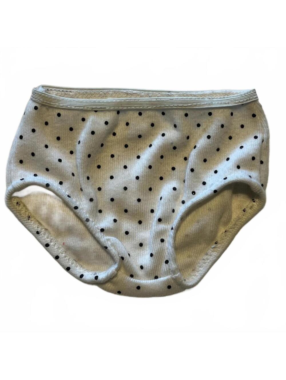 American Girl Doll Underwear White Black Polka Dot Accessories 18 Inch Doll